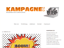Tablet Screenshot of kampagne20.de